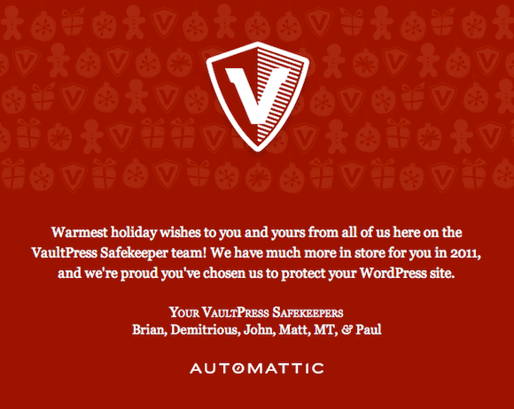 Our 2010 Holiday Card