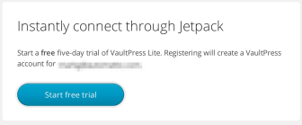 Instantly connect through Jetpack